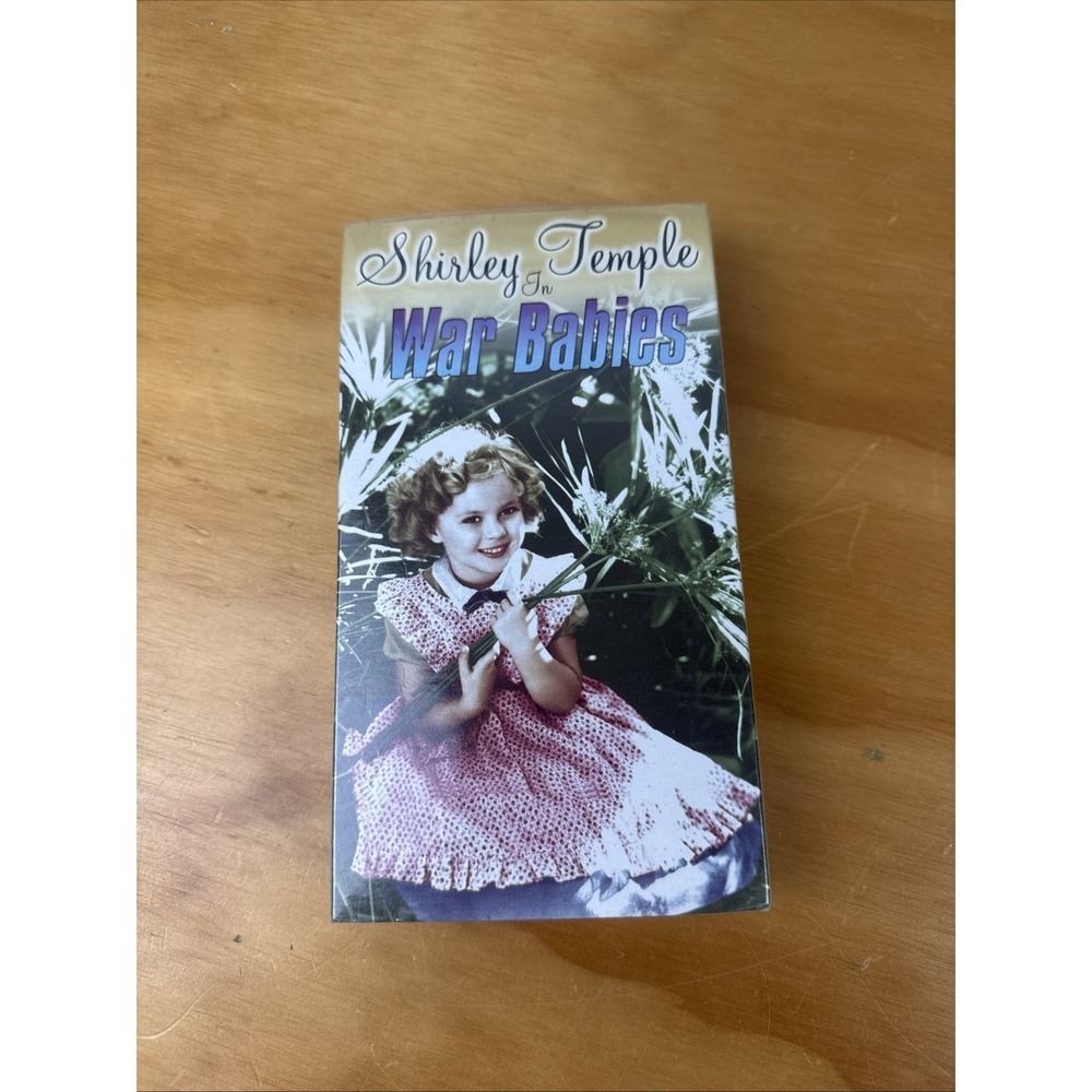 War Babies Shirley Temple Vintage VHS 2000 NEW Sealed